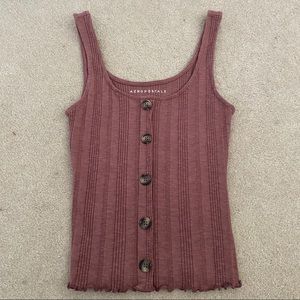 Aeropostale Medium Tank Tops with Buttons
